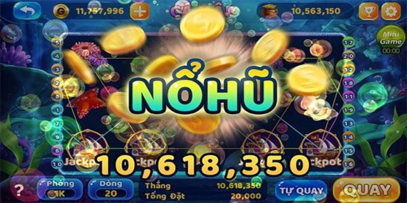 Nhanh chân vào game để kiếm Jackpot